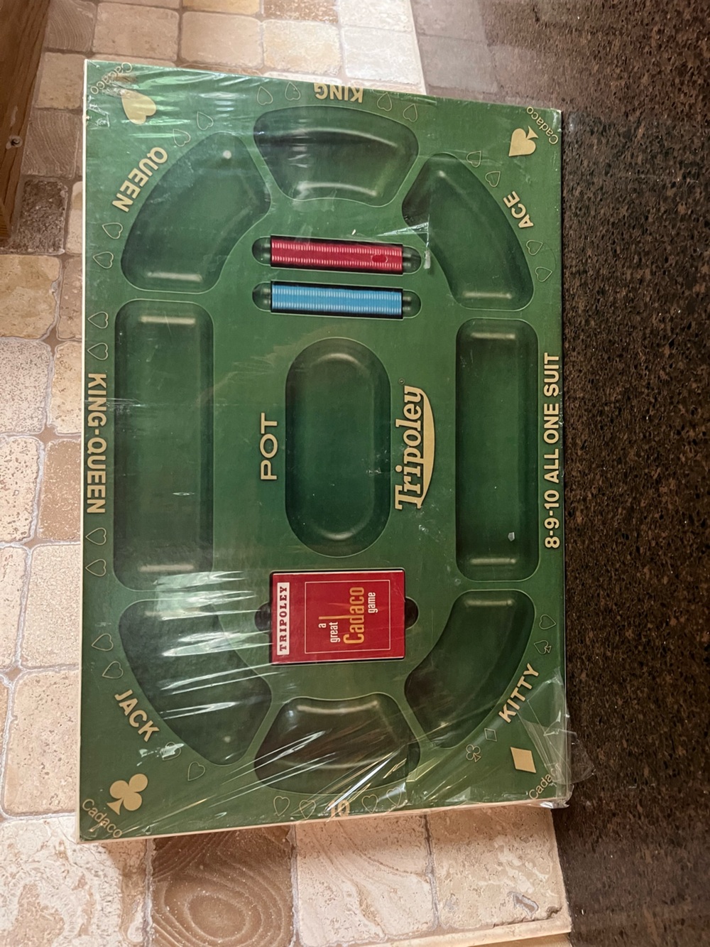 Vintage Cadaco Tripoley game